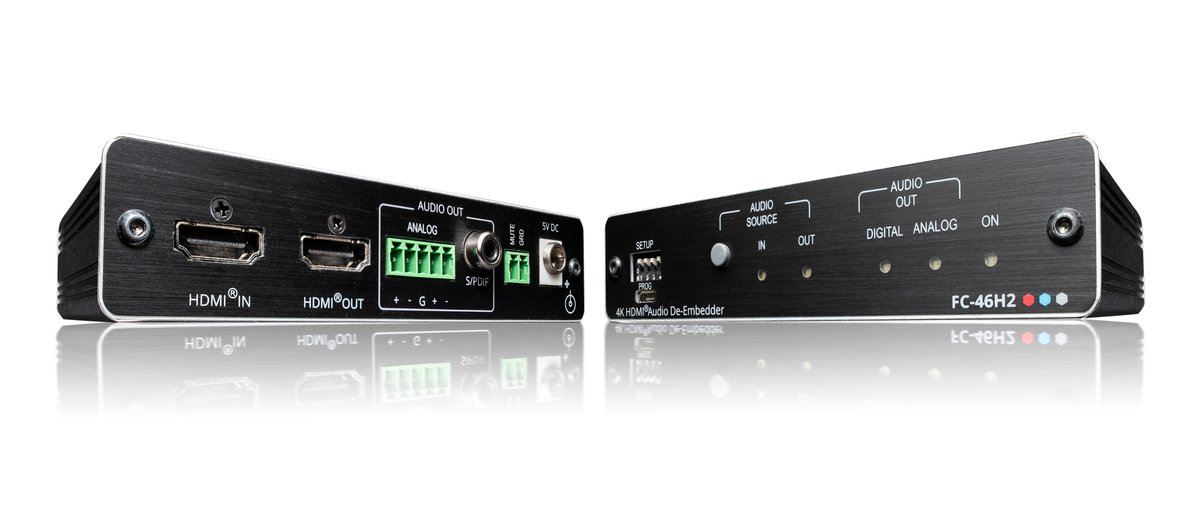 Kramer FC-46H2 4K HDR HDMI Audio De-embedder
