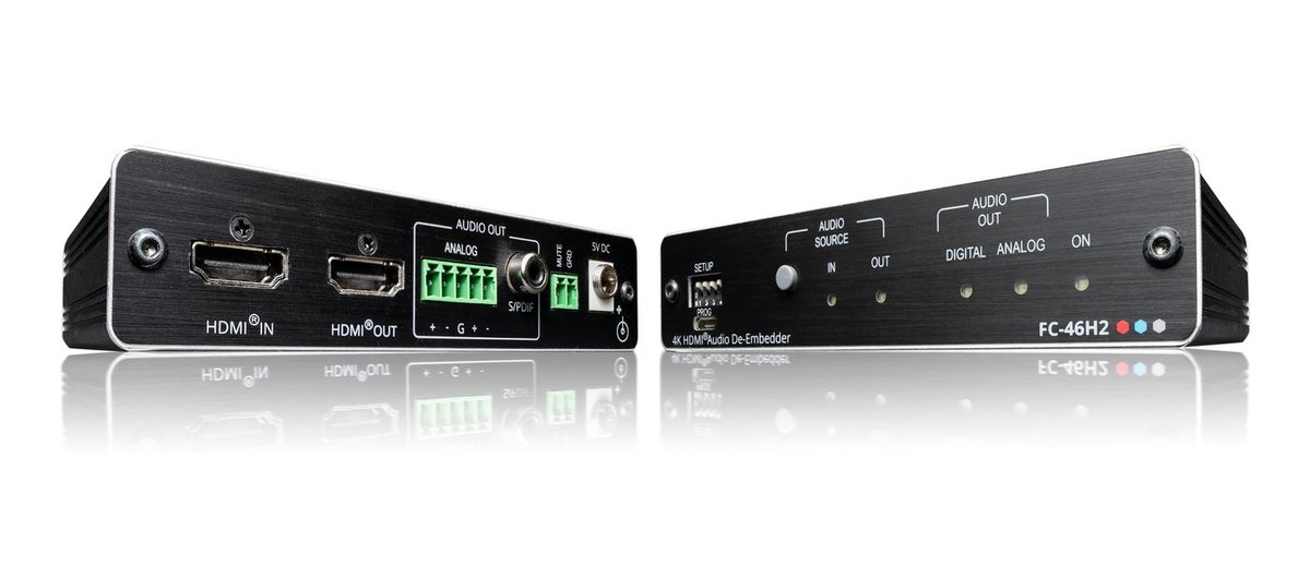 Kramer FC-46H2 4K HDR HDMI Audio De-embedder product image