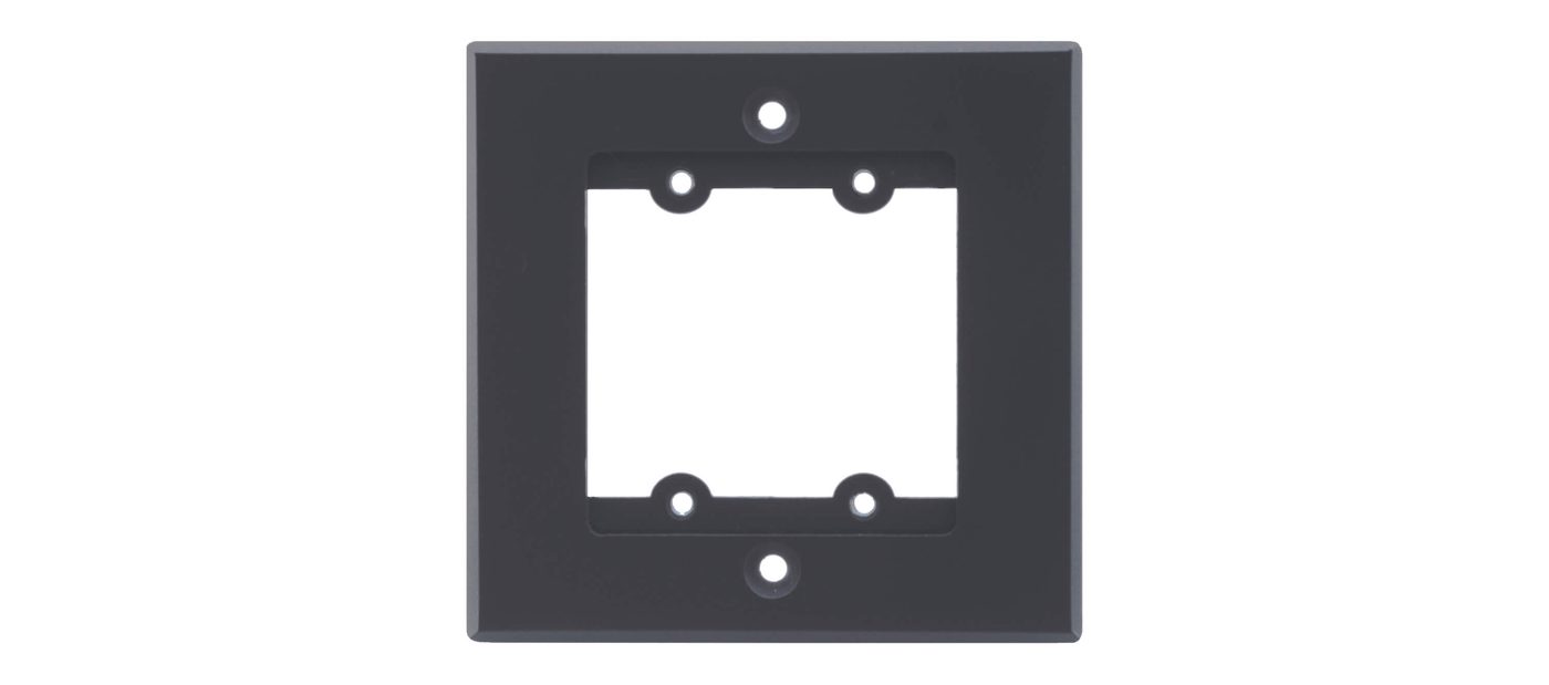 Kramer FRAME-1G Frame for Wall Plate Inserts - 1 Gang - view 3