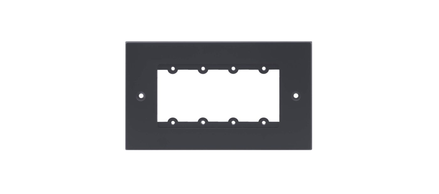 Kramer FRAME-2G Frame for Wall Plate Inserts - 2 Gang - view 3