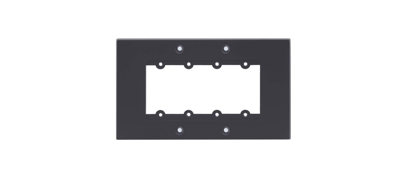 Kramer FRAME-2G Frame for Wall Plate Inserts - 2 Gang - view 4