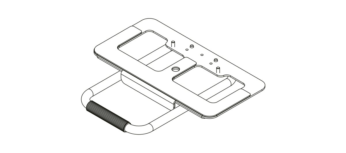 Kramer K-BAR-CAMERA-BRACKET Camera (Sound Bar) Bracket