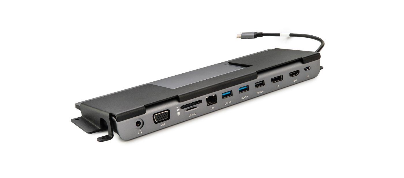 Kramer KDOCK-4-HOLDER Bracket for KDock USB-C Hub Multiport Adapters - view 2