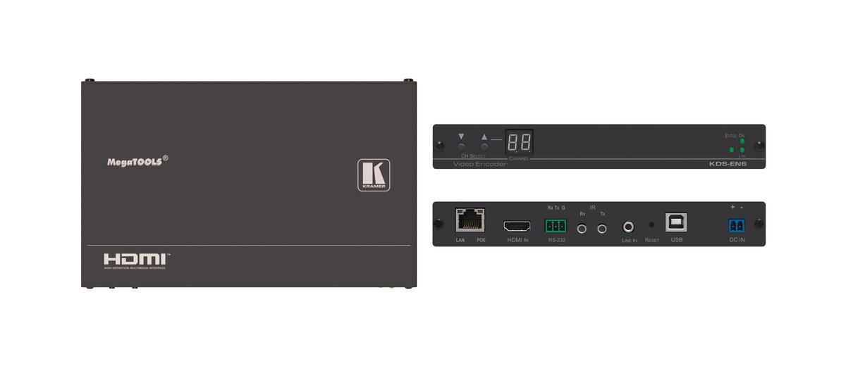 Kramer KDS-EN6 4K60 4:2:0 HDCP 2.2 Video Encoder