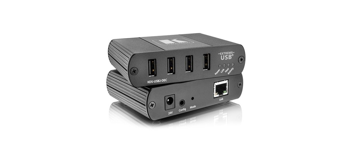 Kramer KDS-USB2 USB 2.0 High-Speed Extension Encoder/Decoder Kit - view 2