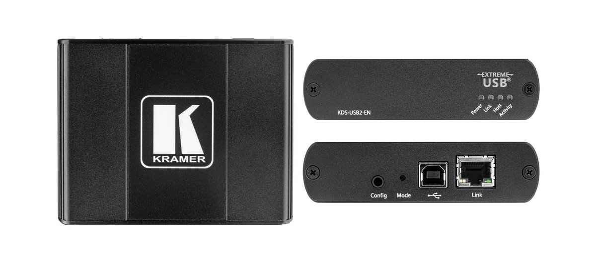 Kramer KDS-USB2 USB 2.0 High-Speed Extension Encoder/Decoder Kit - view 3