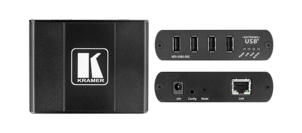 Kramer KDS-USB2 USB 2.0 High-Speed Extension Encoder/Decoder Kit - view 4