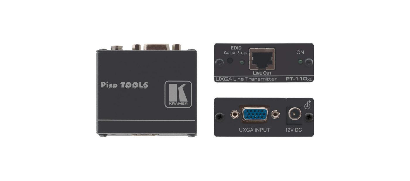 Kramer PT-110XL Computer Graphics Video over Twisted Pair Transmitter with EDID product image
