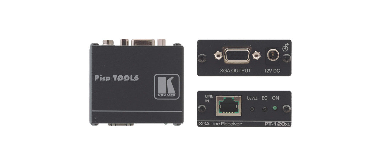 Kramer PT-120XL Computer Graphics Video over Twisted Pair Receiver with EDID
