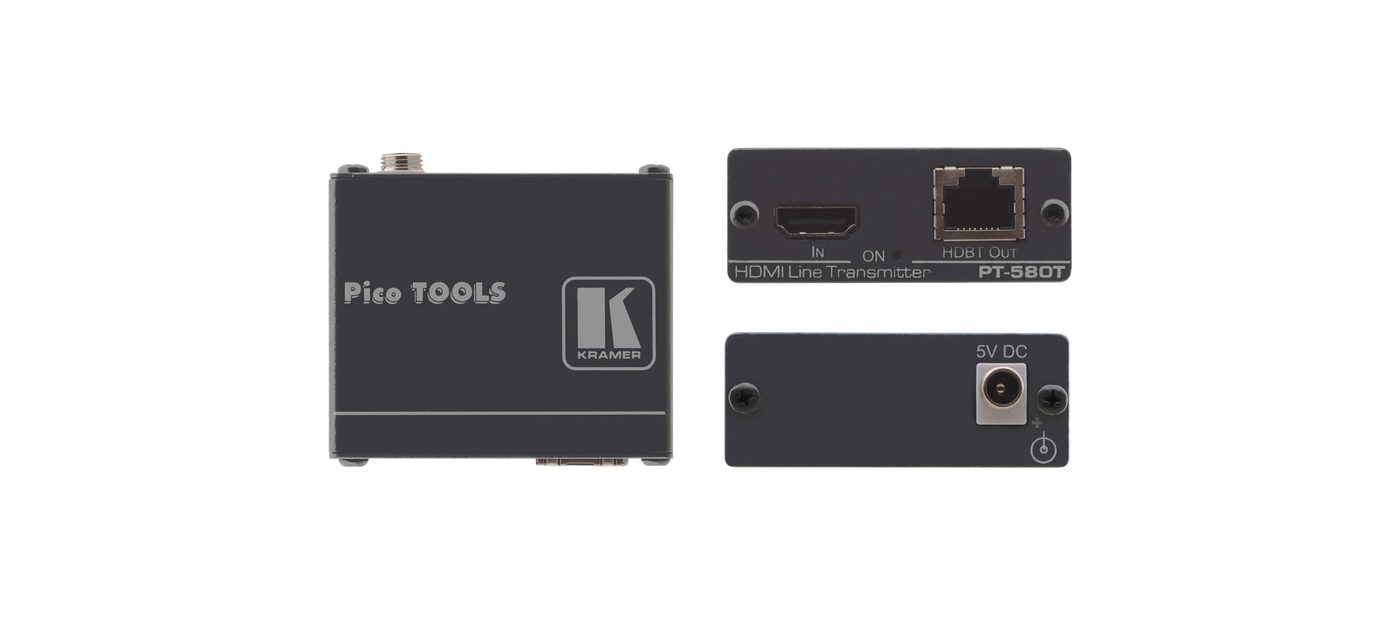Kramer PT-580T 4K60 4:2:0 HDMI HDCP 2.2 Compact Transmitter over HDBaseT product image