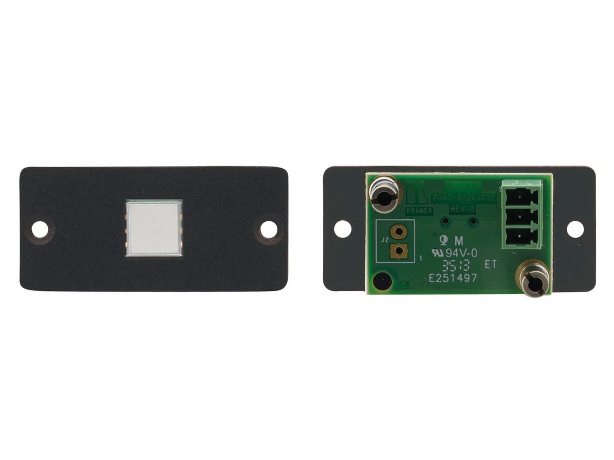 Kramer RC-11TB Wall Plate Insert, 1-Button Momentary Contact Closure Switch