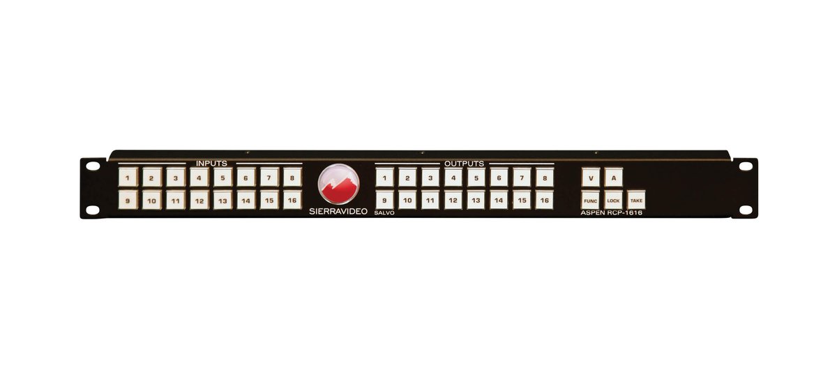 Kramer RCP-1616 Remote Panel for 1616HD-3G