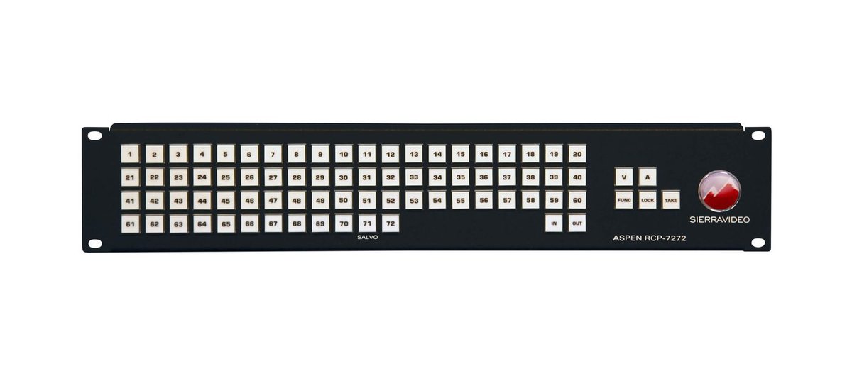 Kramer RCP-7272 Remote Panel for 7272HD-3G product image