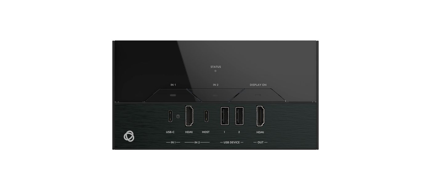 Kramer SWT3-22-HU-WP-T 2x2 4K60 USB-C/HDMI Wall-Plate Switcher Transmitter product image