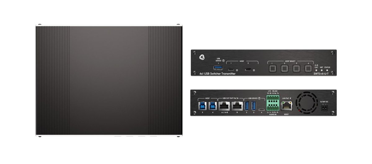 Kramer SWT3-41-U-T 4x1 USB Switcher Transmitter product image
