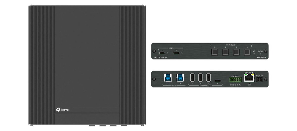 Kramer SWT3-41-U 4x1 USB Switcher product image