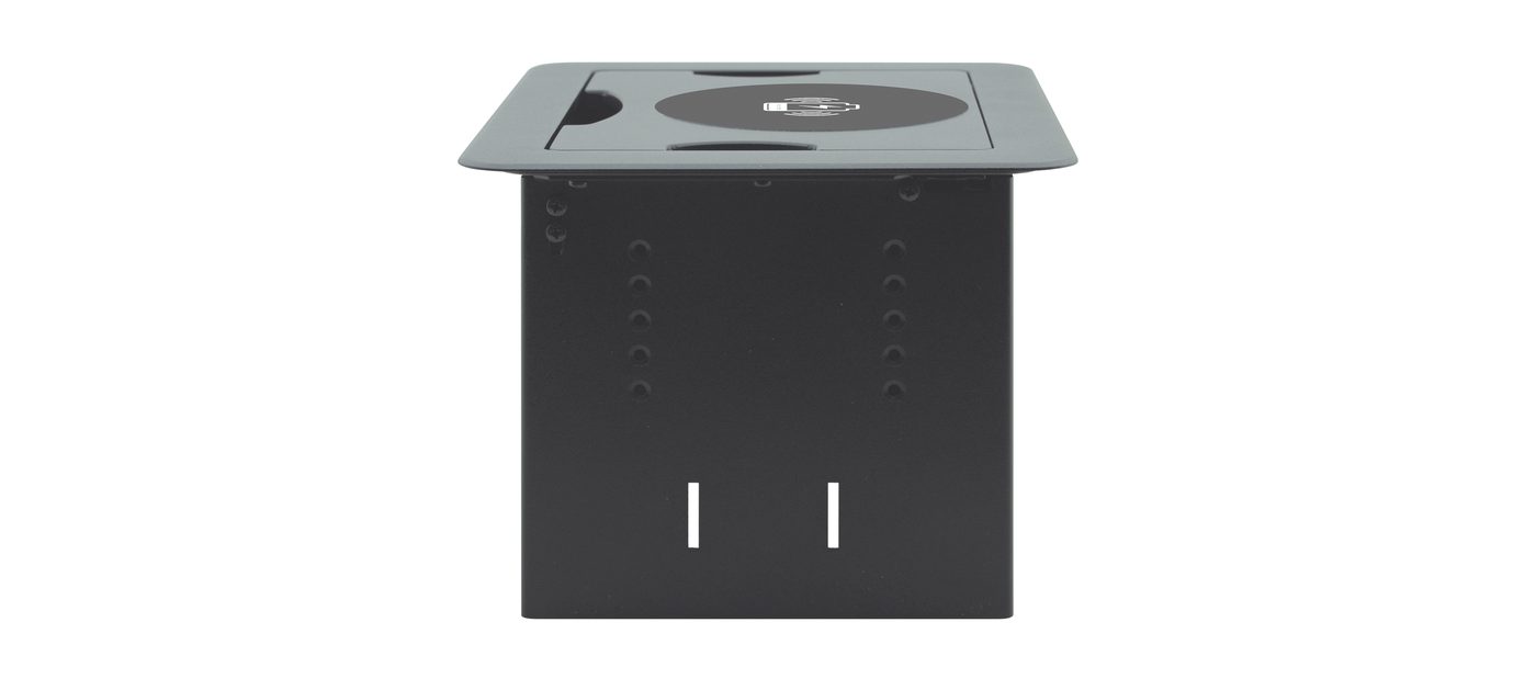 Kramer TBUS-1-KWC Modular Connectivity Enclosure with Wireless Charging Spot - view 3