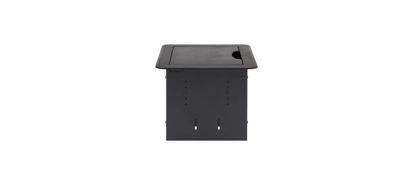 Kramer TBUS-1Axl Table Mount Modular Multi-Connection Solution - Tilt-Up Lid - view 3
