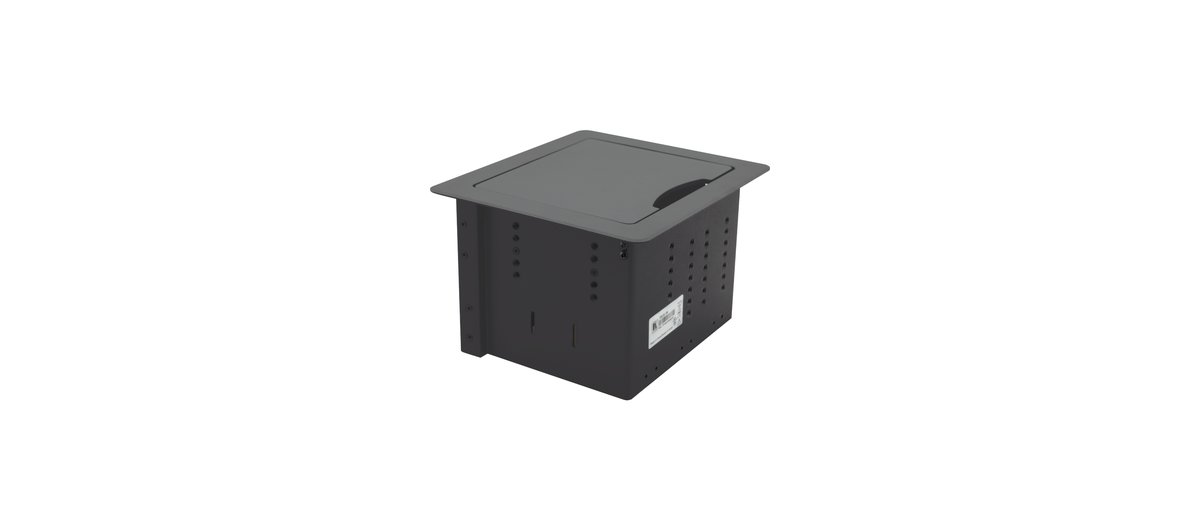Kramer TBUS-1N Table Mount Modular Multi-Connection Solution - Retractable Lid