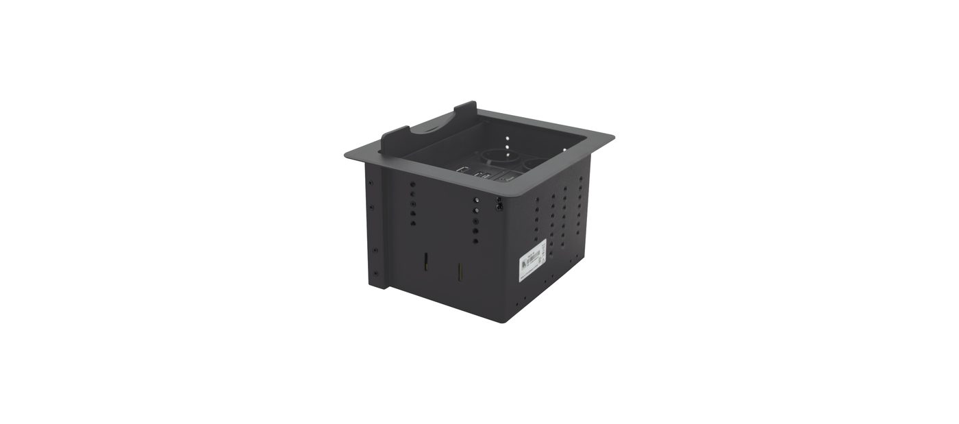 Kramer TBUS-1N Table Mount Modular Multi-Connection Solution - Retractable Lid - view 2