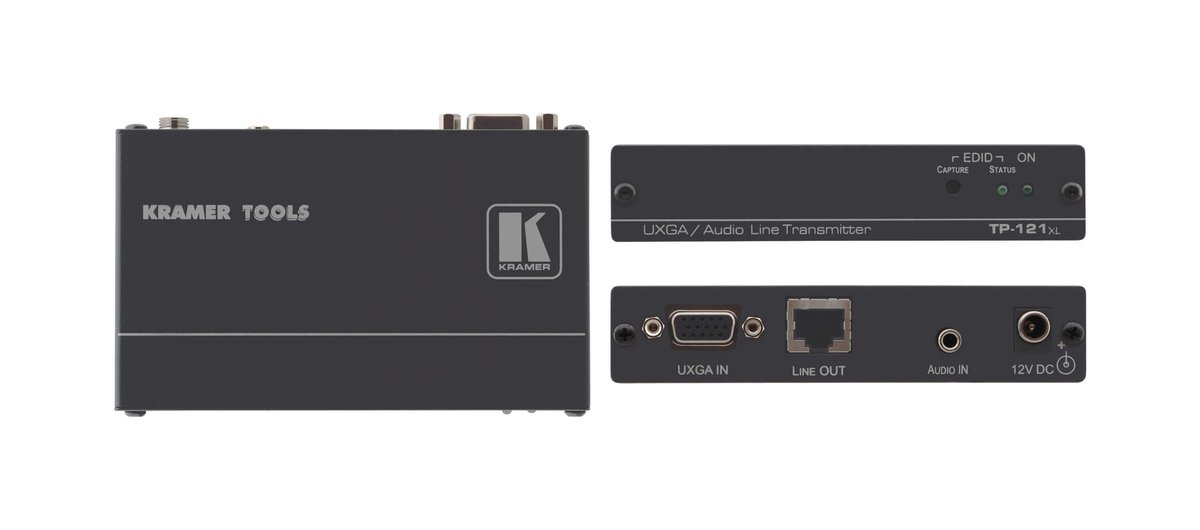Kramer TP-121xl Computer Graphics Video & Stereo Audio over Twisted Pair Transmitter