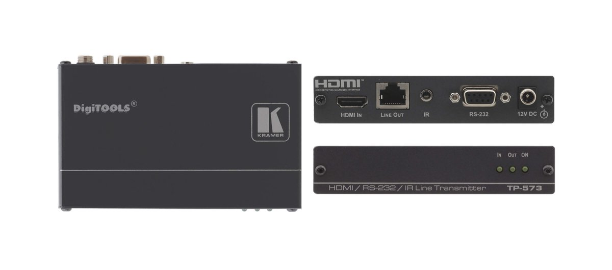 Kramer TP-573 HDMI, Bidirectional RS-232 & IR over Twisted Pair Transmitter