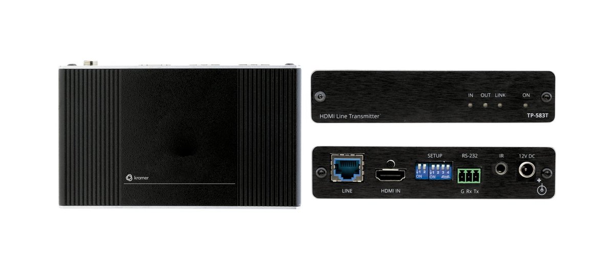 Kramer TP-583T 4K HDR HDMI Transmitter with RS-232 & IR over Long-Reach HDBaseT