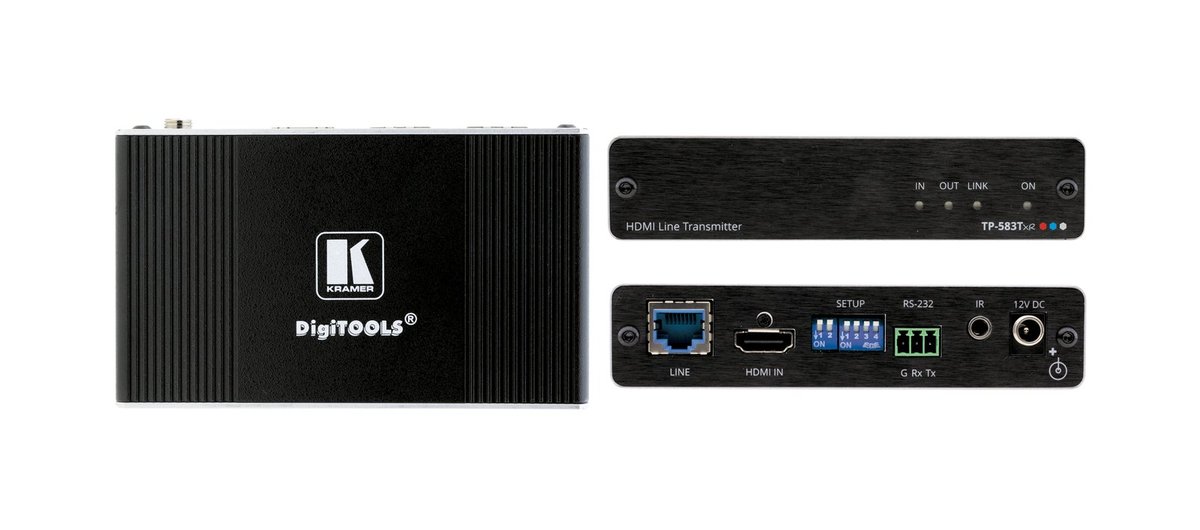 Kramer TP-583Txr 4K HDR HDMI Transmitter with RS-232 & IR over Extended-Reach HDBaseT
