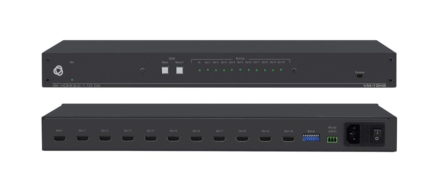 Kramer VM-10H2 1:10 4K HDR HDMI DA product image