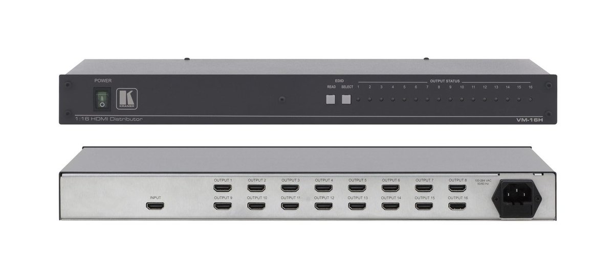 Kramer VM-16H 1:16 HDMI Distribution Amplifier product image