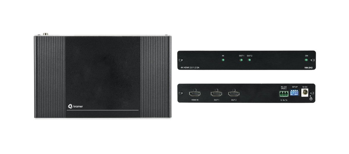 Kramer VM-2H2 1:2 4K HDR HDMI DA