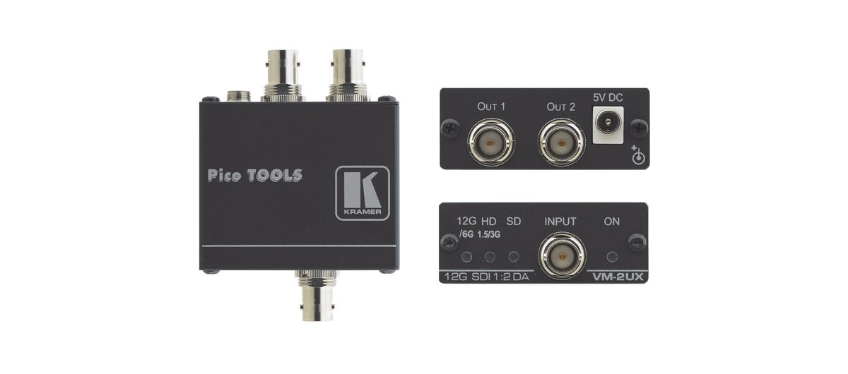 Kramer VM-2UX 1:2 4K 12G SDI DA