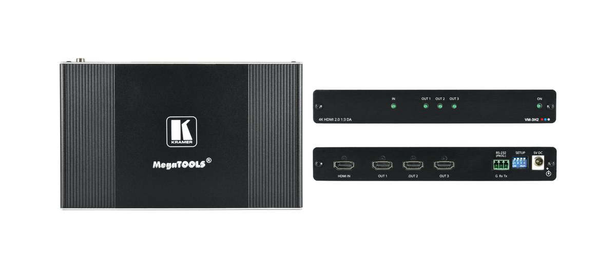 Kramer VM-3H2 1:3 4K HDR HDMI DA