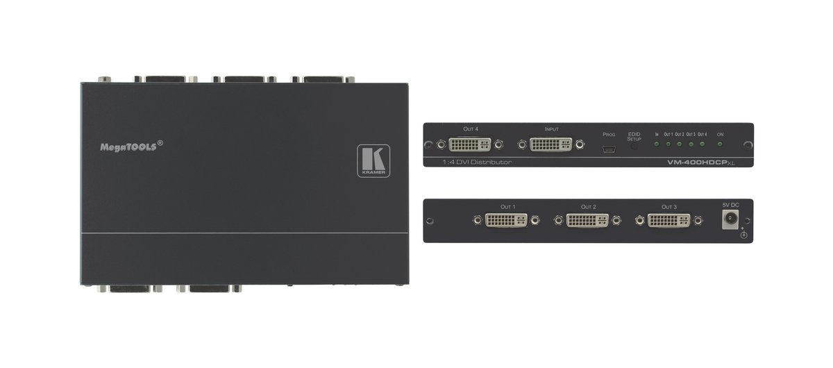 Kramer VM-400HDCPxl 1:4 4K60 4:2:0 DVI DA