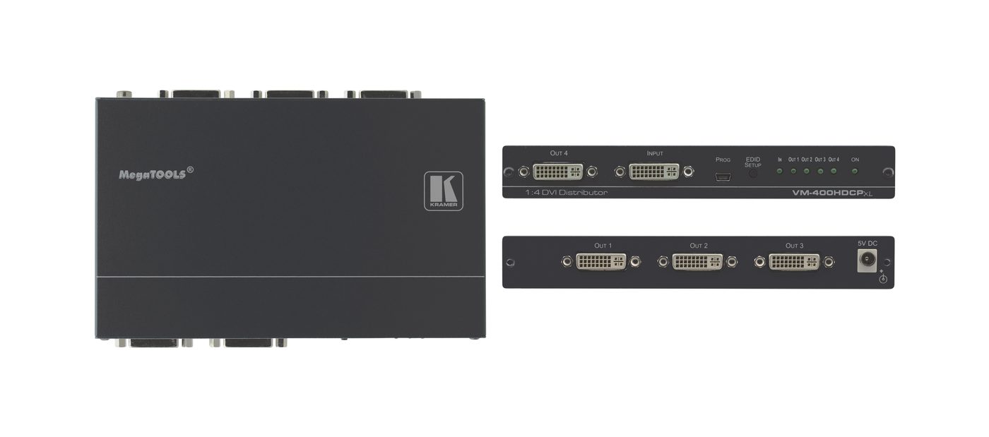 Kramer VM-400HDCPxl 1:4 4K60 4:2:0 DVI DA product image