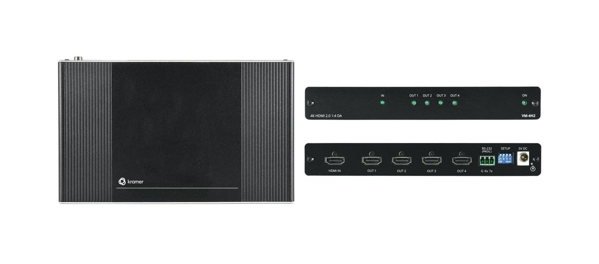 Kramer VM-4H2 1:4 4K HDR HDMI DA