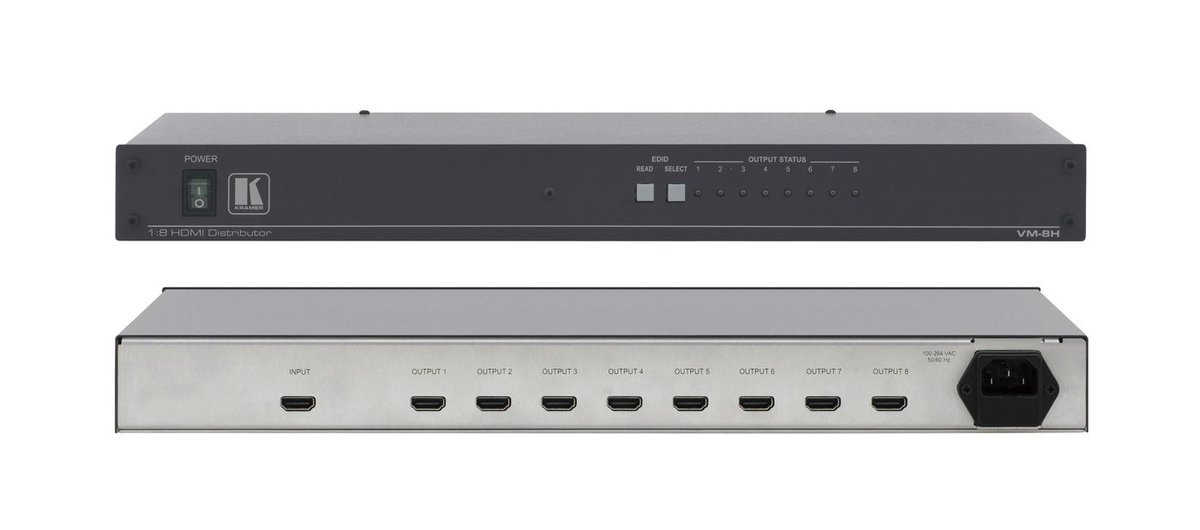 Kramer VM-8H 1:8 HDMI Distribution Amplifier product image