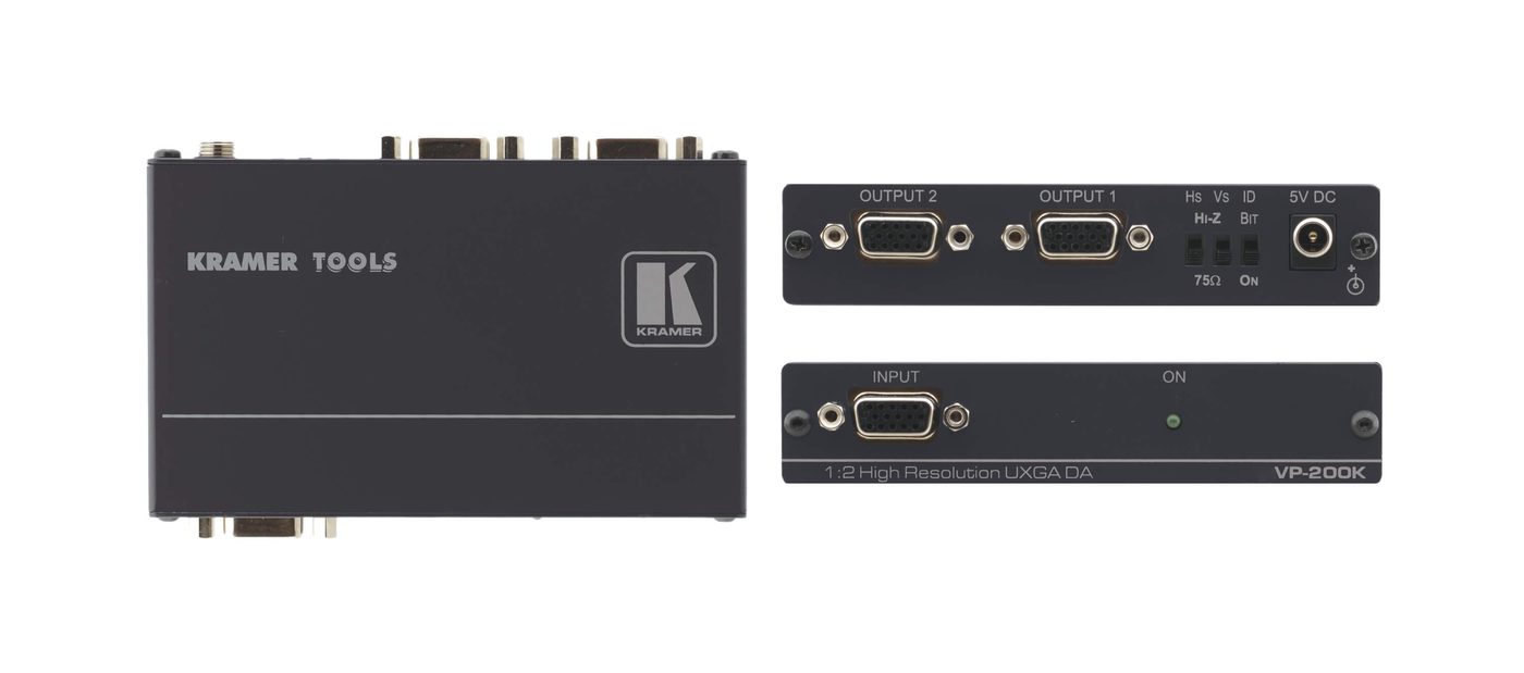 Kramer VP-200K 1:2 Computer Graphics Video Distribution Amplifier product image