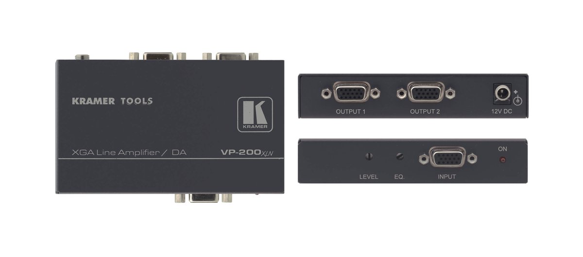Kramer VP-200xln 1:2 Computer Graphics Video Line & Distribution Amplifier