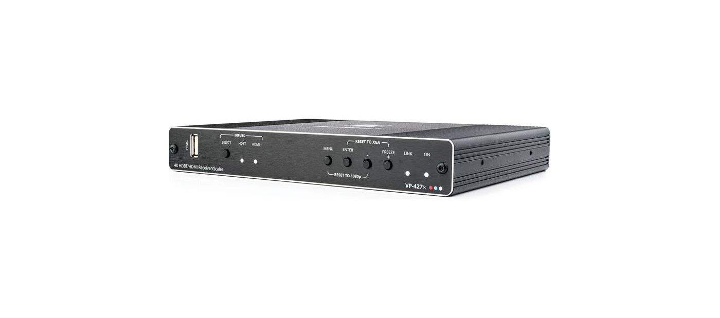 Kramer VP-427X 2x1 4K Auto-Switcher/Scaler Receiver over Long-Reach HDBaseT product image