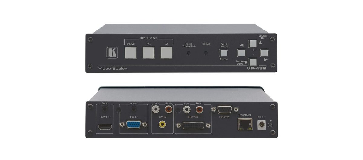 Kramer VP-439 HDMI, PC and CV to HDMI Classroom Switcher / Scaler product image