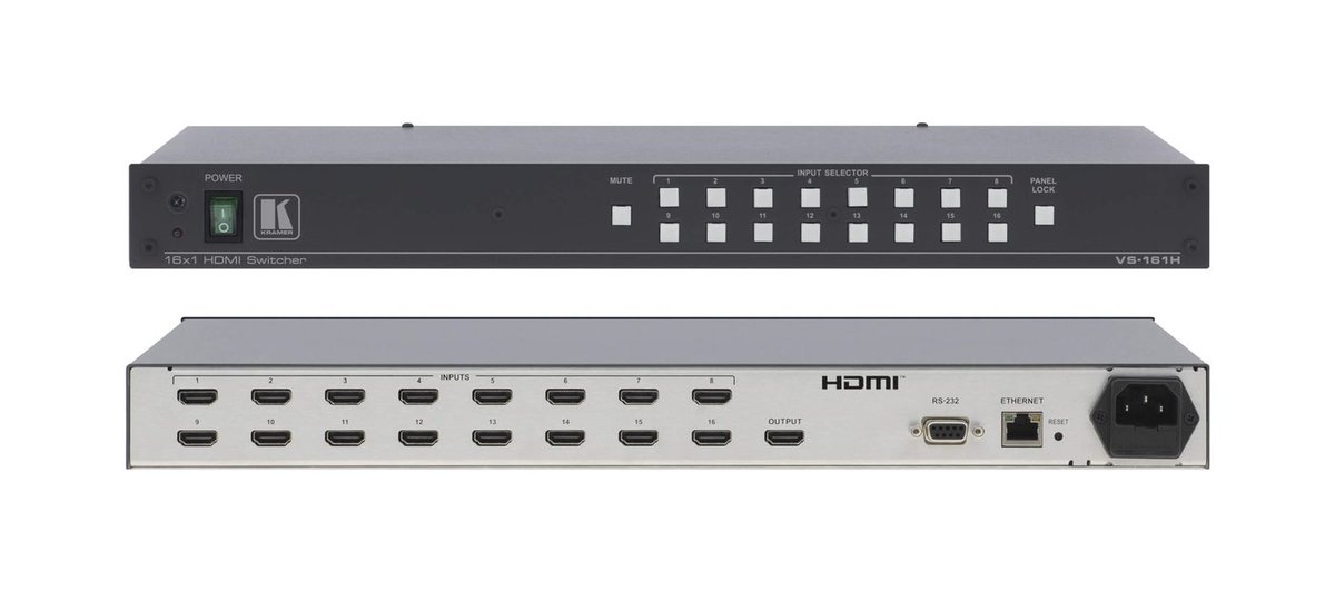 Kramer VS-161H 16x1 HDMI Switcher - view 2