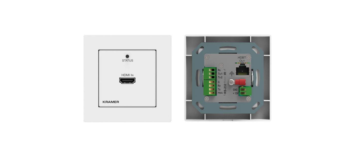 Kramer WP-789T HDMI Wall-Plate HDBaseT Transmitter - view 3
