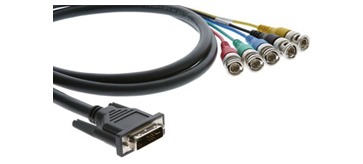 Kramer C-DMA/5BM DVI-A to 5 BNC Breakout Cable