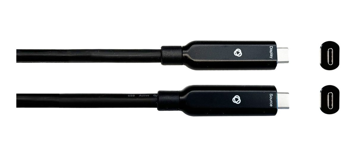 Kramer CLS-AOCU32/FF USB 3.2 Gen-2 Full-Featured USB-C Active AOC Cable - view 2