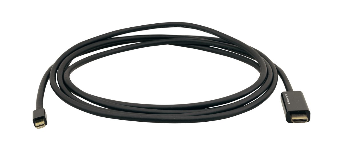Kramer C-MDP/HM/UHD Mini DisplayPort (M) to HDMI (M) 4K Active Cable product image
