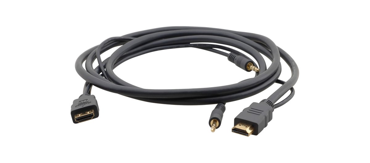 Kramer C-MHMA/MHMA Flexible High-Speed HDMI Cable with Ethernet & 3.5mm Stereo Audio product image