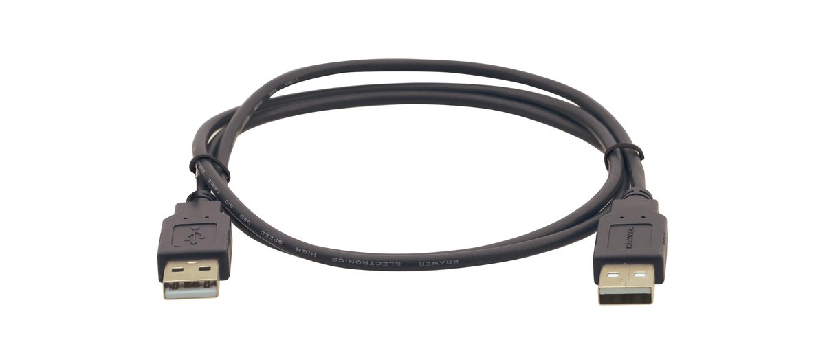 Kramer C-USB/AA USB 2.0 A (M) to A (M) Cable