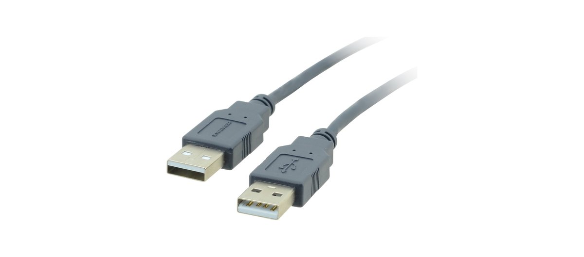 Kramer C-USB/AA USB 2.0 A (M) to A (M) Cable - view 2