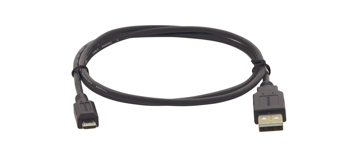 Kramer C-USB/MicroB USB 2.0 A (M) to Micro-B (M) Cable
